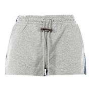 Sportieve denim shorts voor dames Diesel , Gray , Dames