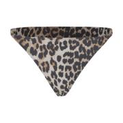 Bruin Zee Kleding Mini Briefs Ganni , Brown , Dames