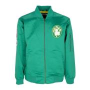 Boston Celtics Bomberjack Lichtgewicht Satijn Mitchell & Ness , Green ...