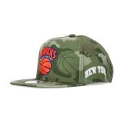 NBA Tonal Camo Stretch Fitted Cap Mitchell & Ness , Green , Heren