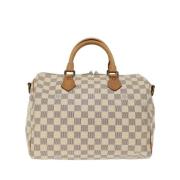 Pre-owned Canvas louis-vuitton-bags Louis Vuitton Vintage , Beige , Da...