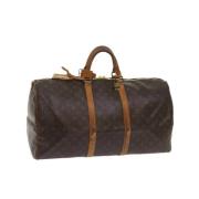 Pre-owned Canvas louis-vuitton-bags Louis Vuitton Vintage , Brown , Da...