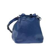 Pre-owned Leather louis-vuitton-bags Louis Vuitton Vintage , Blue , Da...