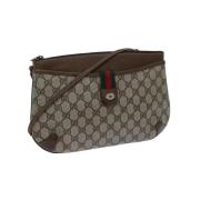 Pre-owned Canvas gucci-bags Gucci Vintage , Beige , Dames