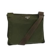 Pre-owned Nylon prada-bags Prada Vintage , Green , Dames