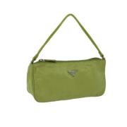 Pre-owned Nylon prada-bags Prada Vintage , Green , Dames