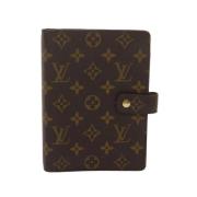 Pre-owned Canvas home-office Louis Vuitton Vintage , Brown , Dames