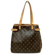 Pre-owned Canvas shoulder-bags Louis Vuitton Vintage , Brown , Dames