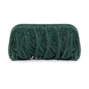 Groene Mesh Clutch Tas Gemaakt in Italië Benedetta Bruzziches , Green ...