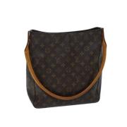 Pre-owned Canvas louis-vuitton-bags Louis Vuitton Vintage , Brown , Da...