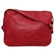 Pre-owned Leather shoulder-bags Loewe Pre-owned , Red , Dames