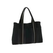 Pre-owned Cotton totes Hermès Vintage , Black , Dames