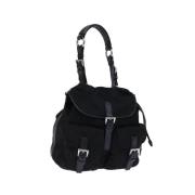 Pre-owned Nylon prada-bags Prada Vintage , Black , Dames