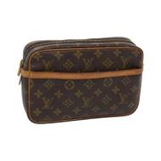 Pre-owned Canvas louis-vuitton-bags Louis Vuitton Vintage , Brown , Da...