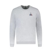 Essentiële Crew Neck Sweatshirt le coq sportif , Gray , Heren