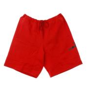 Fleece Trainingsbroek met Logo Jordan , Red , Heren