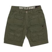 Cargo Pocket Battle Shorts Alpha Industries , Green , Heren