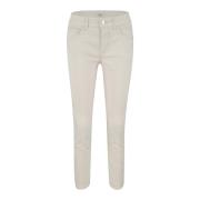 Slim Ivory Cropped Jeans MAC , Beige , Dames