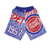 Detroit Pistons Basketbalshorts Sublimated Mesh Mitchell & Ness , Mult...