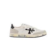 Beige Sneakers met Witte Details Premiata , Beige , Heren