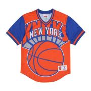 NBA Jumbotron 3.0 Mesh V-neck Jersey Mitchell & Ness , Multicolor , He...