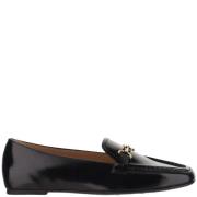 Klassieke Leren Loafers voor Heren Tod's , Black , Dames