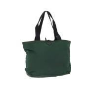 Pre-owned Nylon prada-bags Prada Vintage , Green , Dames