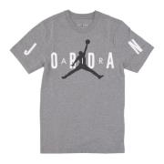 Air Stretch Tee Korte Mouw T-shirt Jordan , Gray , Heren