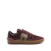 Sneakers in Bordeaux Rood en Olijfgroen Lanvin , Red , Heren