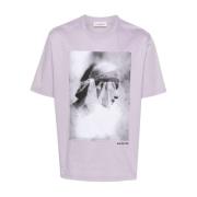 Fotoprint T-shirts en Polos Lanvin , Purple , Heren