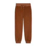 Fluwelen Loungebroek Twothirds , Brown , Dames