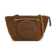 Ella Schoudertas Tory Burch , Beige , Dames