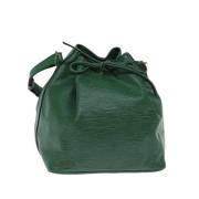 Pre-owned Leather louis-vuitton-bags Louis Vuitton Vintage , Green , D...