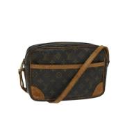 Pre-owned Canvas louis-vuitton-bags Louis Vuitton Vintage , Brown , Da...