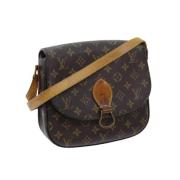 Pre-owned Canvas louis-vuitton-bags Louis Vuitton Vintage , Brown , Da...