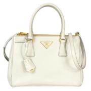 Pre-owned Fabric handbags Prada Vintage , White , Dames