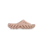 Slide Heren Slippers Roze Klei Crocs , Pink , Heren