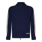 Blauwe Wolmix Ritsvest Dsquared2 , Blue , Heren