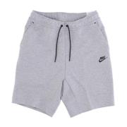 Tech Fleece Sport Shorts Heather/Black Nike , Gray , Heren