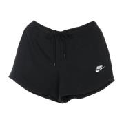 Essentiële Terry Shorts Zwart/Wit Nike , Black , Unisex