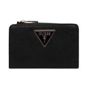 Laurel Portemonnee - Zwart PU Leer Guess , Black , Dames