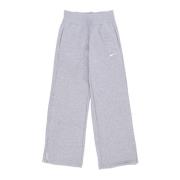 Fleece Wijde Pijpenbroek Phoenix Sportswear Nike , Gray , Dames