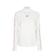 Hoge hals Longsleeve Rood Nike , White , Dames