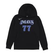 Luka Doncic NBA Club Hoodie Nike , Black , Heren