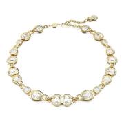 Imber Wit Goud-Tone Ketting Swarovski , Yellow , Dames