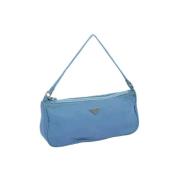 Pre-owned Nylon home-office Prada Vintage , Blue , Dames