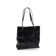 Pre-owned Canvas chanel-bags Chanel Vintage , Black , Dames