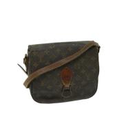 Pre-owned Canvas louis-vuitton-bags Louis Vuitton Vintage , Brown , Da...