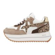 Technical fabric and suede sneakers Deva W. W6Yz , Multicolor , Dames