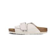 Suède Comfort Slippers Kyoto Dames Birkenstock , White , Dames